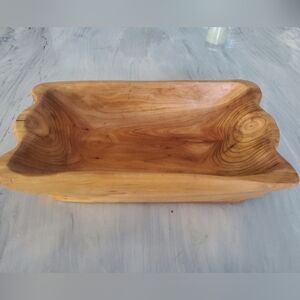 Handcrafted w/Reclaimed Wood Fruit Bowl Home Decor Napkin Washclothes Etc.